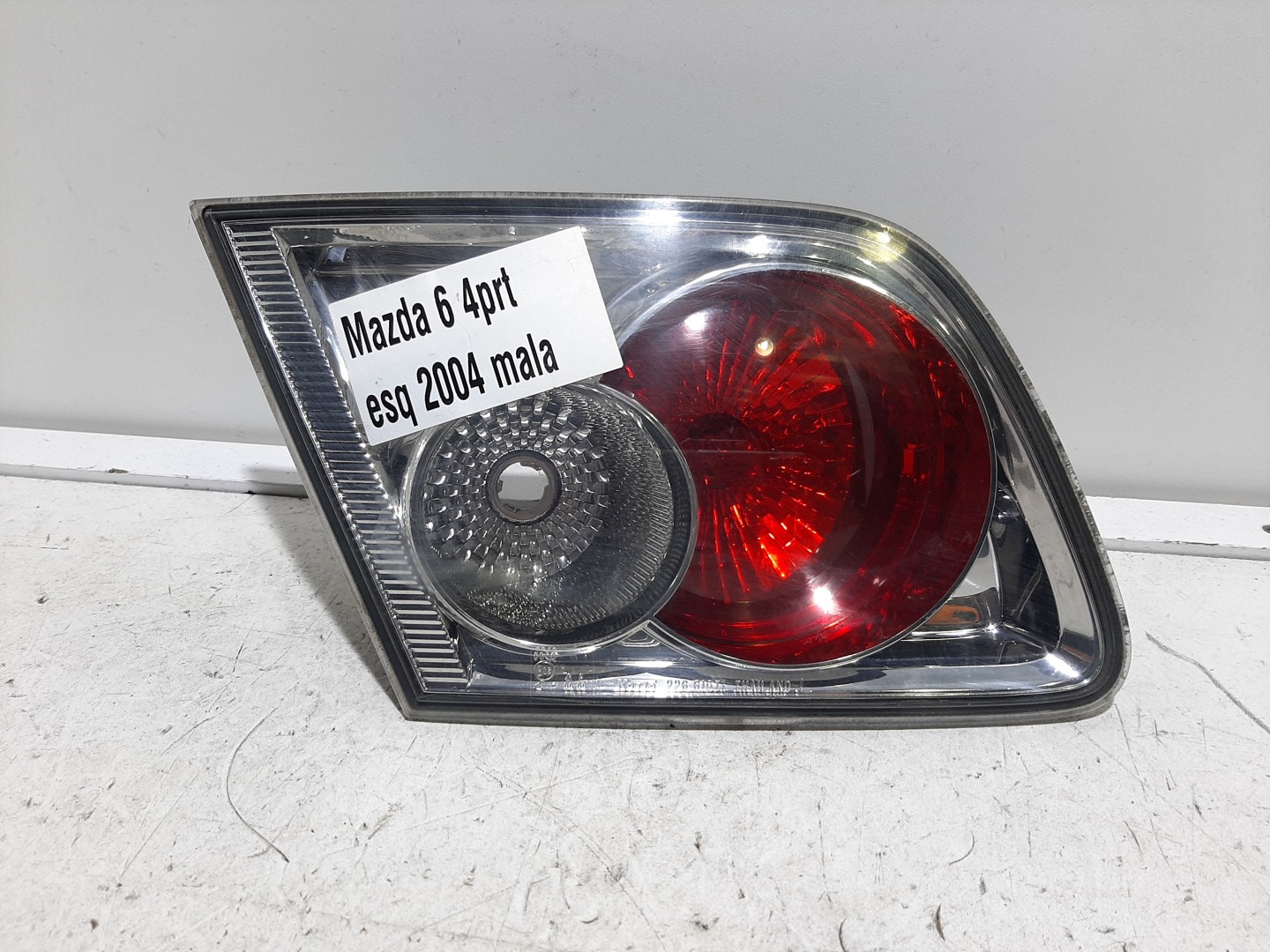 Farolim Mala Esq MAZDA 6 três volumes (GG) | 02 - 08