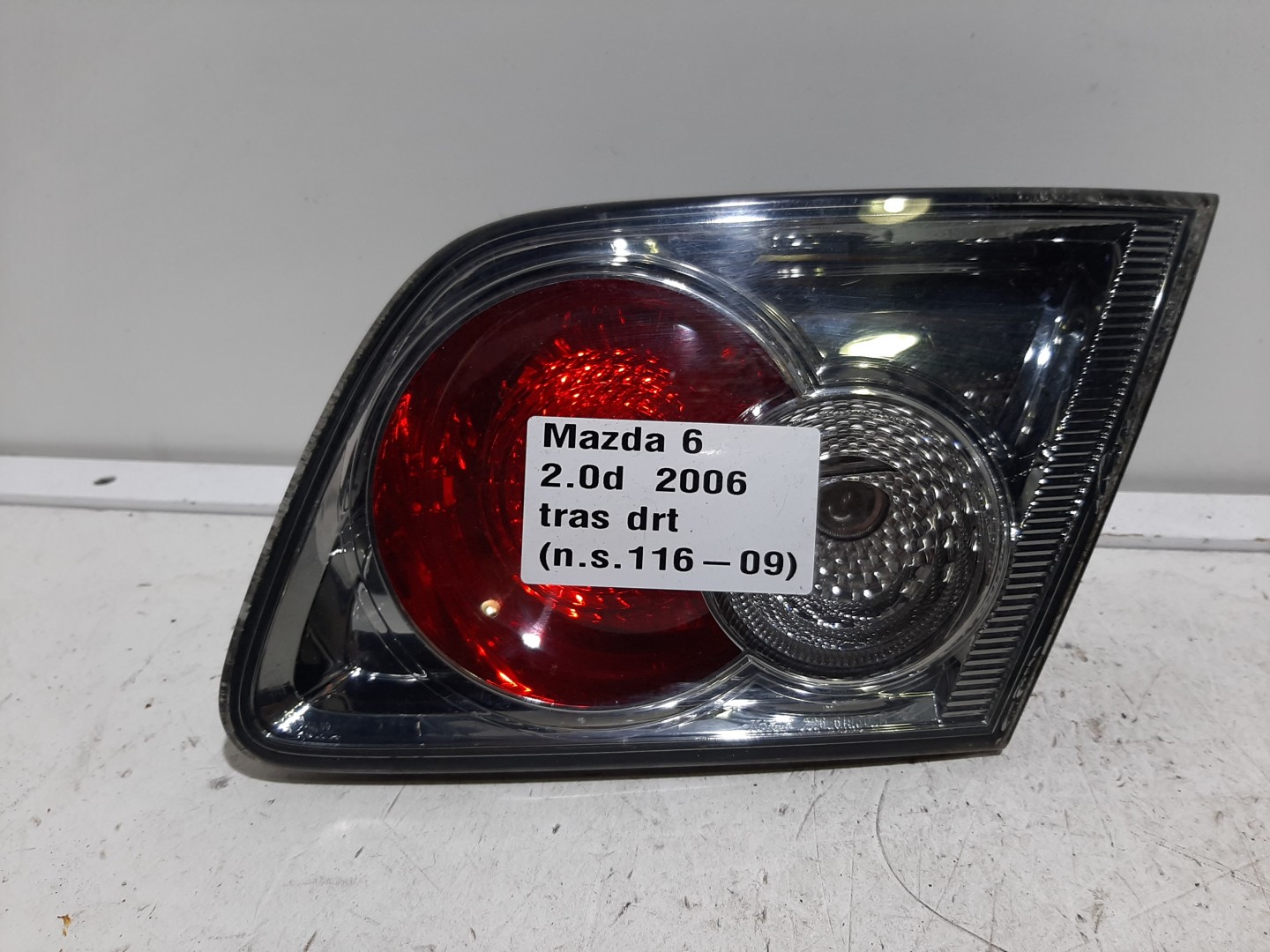 Farolim Mala Dto MAZDA 6 Hatchback (GG) | 02 - 08
