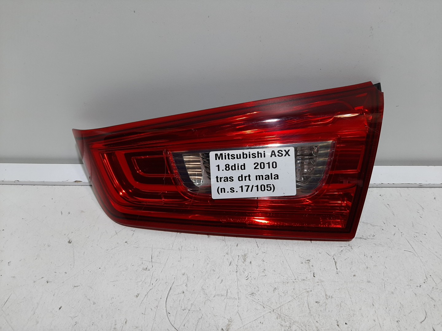 Farolim Mala Dto MITSUBISHI ASX (GA_W_) | 09 - 