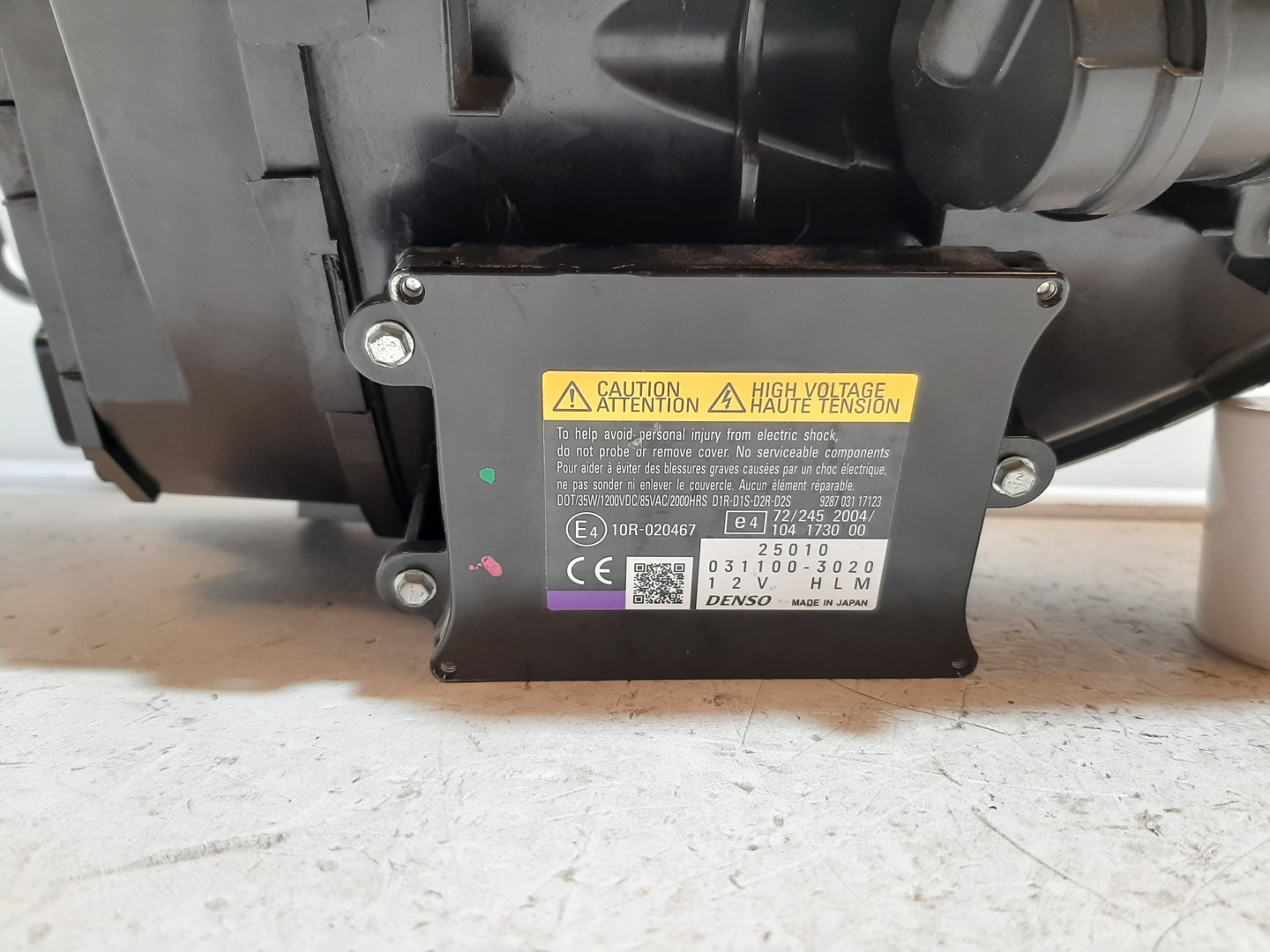 Faro izquierdo de Aston martin Vantage vantage 2005-0 