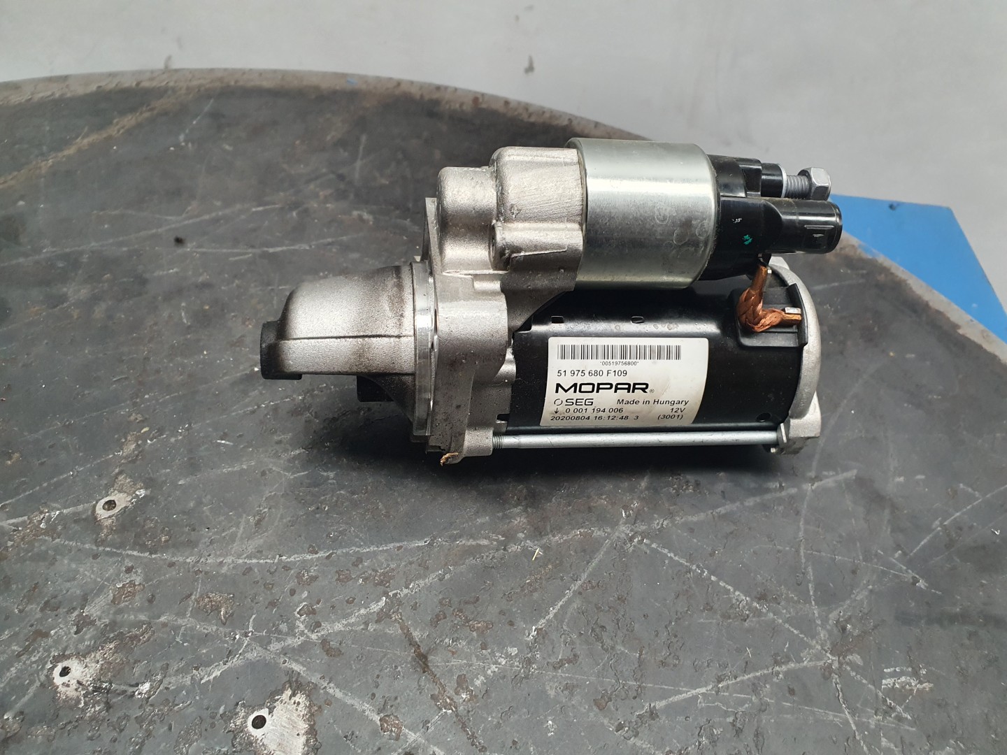 Motor de Arranque FIAT 500 (312_) | 07 - 