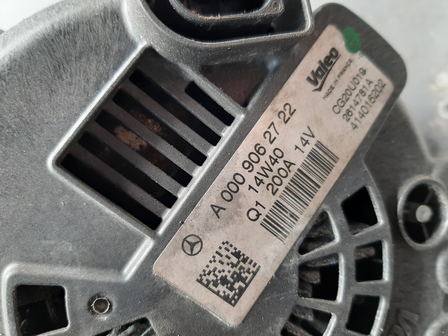 Alternador MERCEDES-BENZ E-CLASS Cabriolet (A207) | 10 - 16