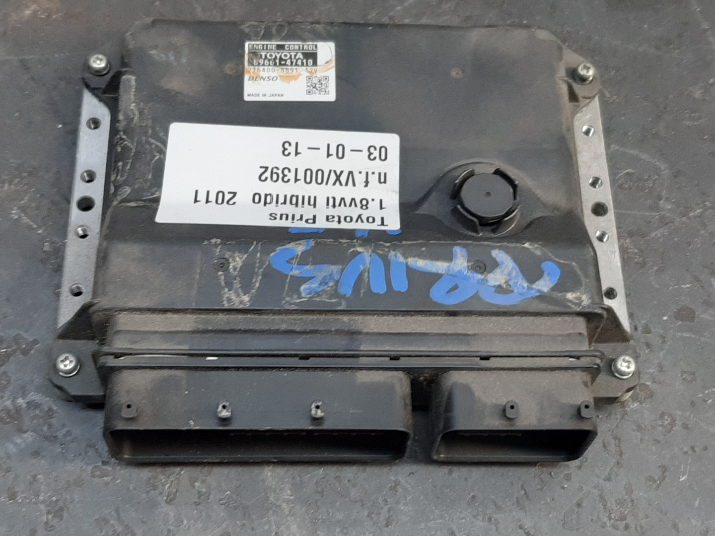 Centralina do Motor TOYOTA PRIUS (_W3_) | 08 - 