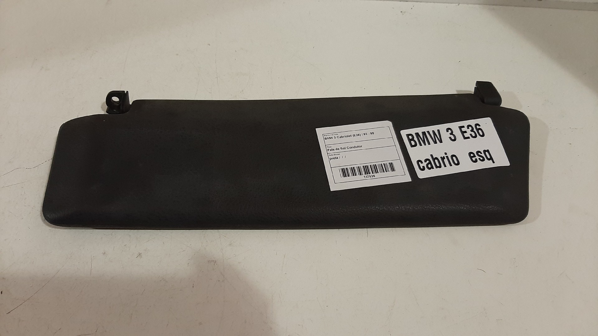 Pala do sol Esq BMW 3 Cabriolet (E36) | 93 - 99