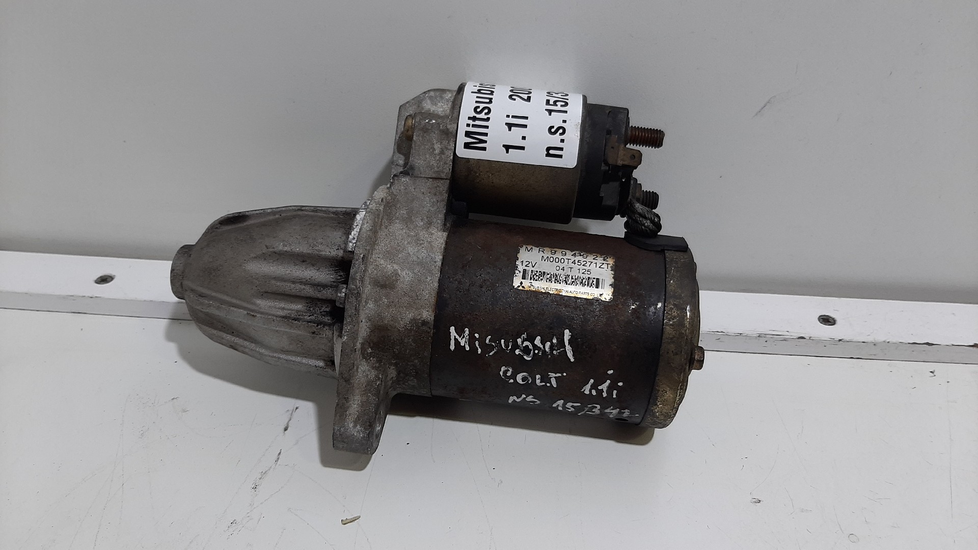 Motor de Arranque MITSUBISHI COLT VI (Z3_A, Z2_A) | 02 - 12