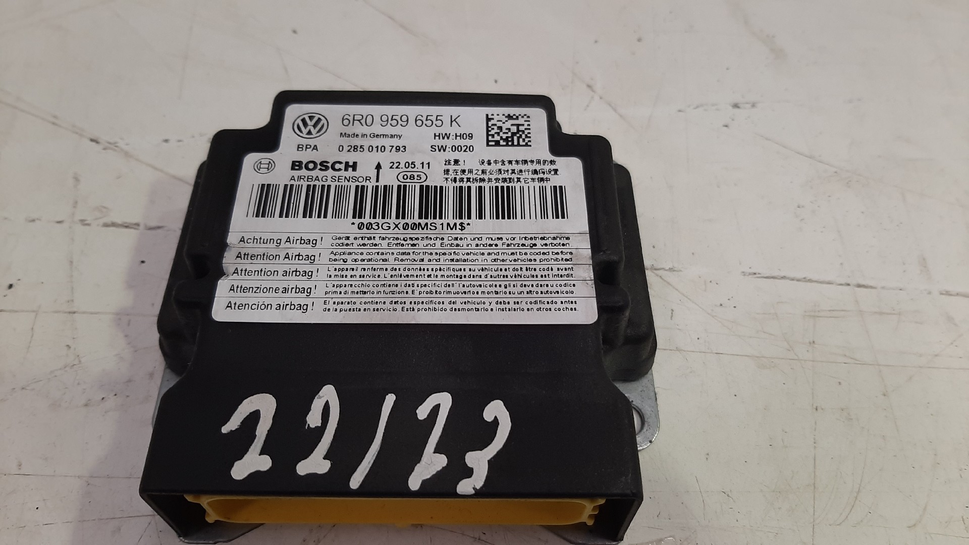 Centralita Airbags SEAT IBIZA IV (6J5, 6P1) | 08 - 17