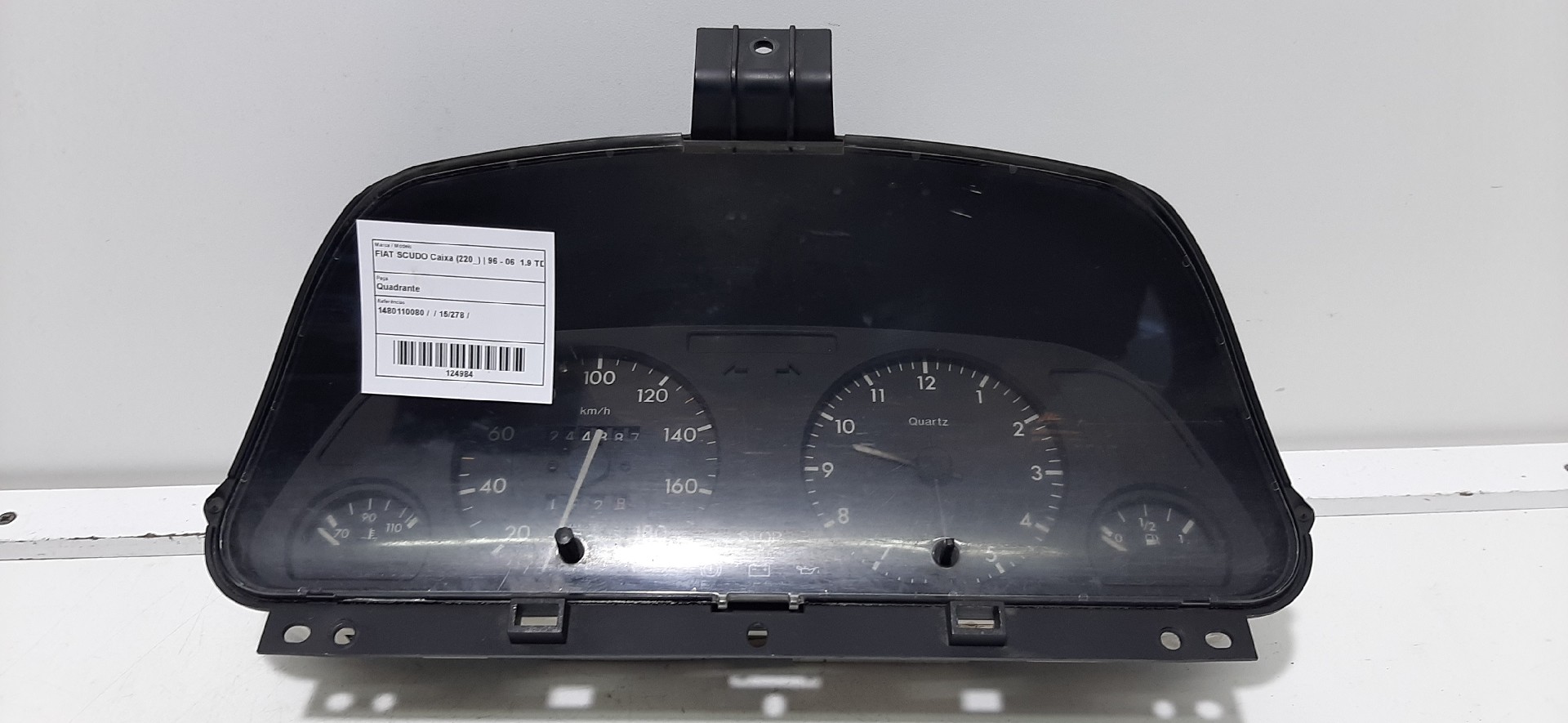 Quadrante FIAT SCUDO Caixa (220_) | 96 - 06