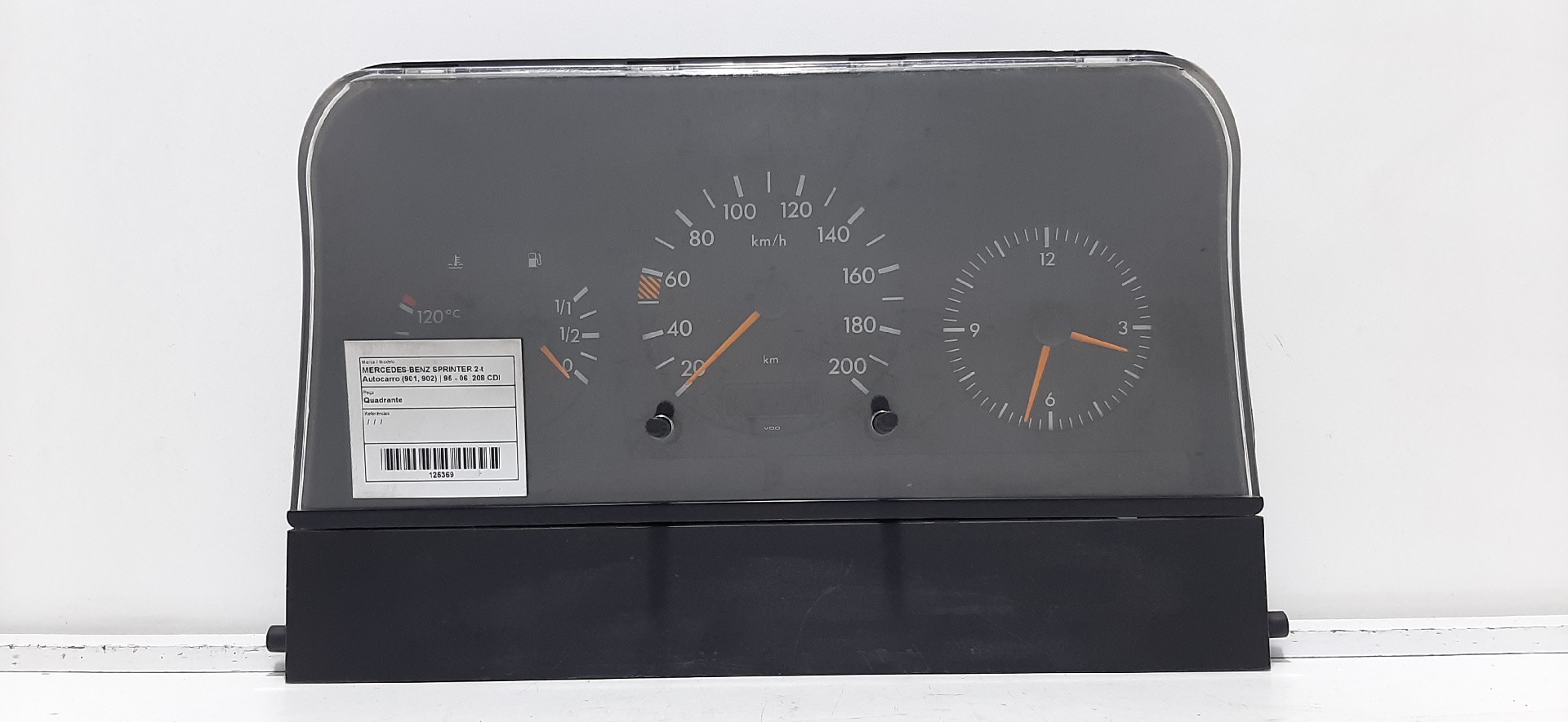Quadrante MERCEDES-BENZ SPRINTER 2-t Autocarro (901, 902) | 95 - 06