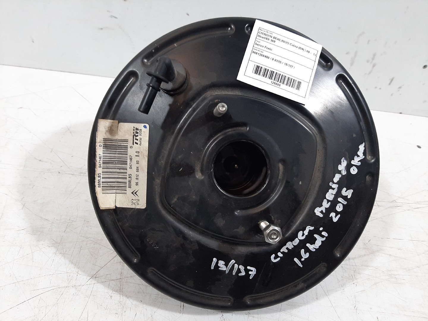 Servo Freio CITROEN BERLINGO Caixa (B9) | 08 - 