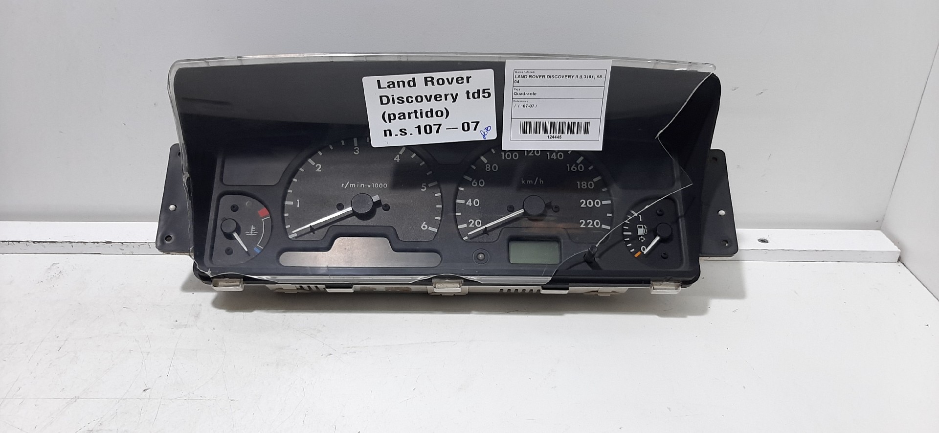 Quadrante LAND ROVER DISCOVERY II (L318) | 98 - 04