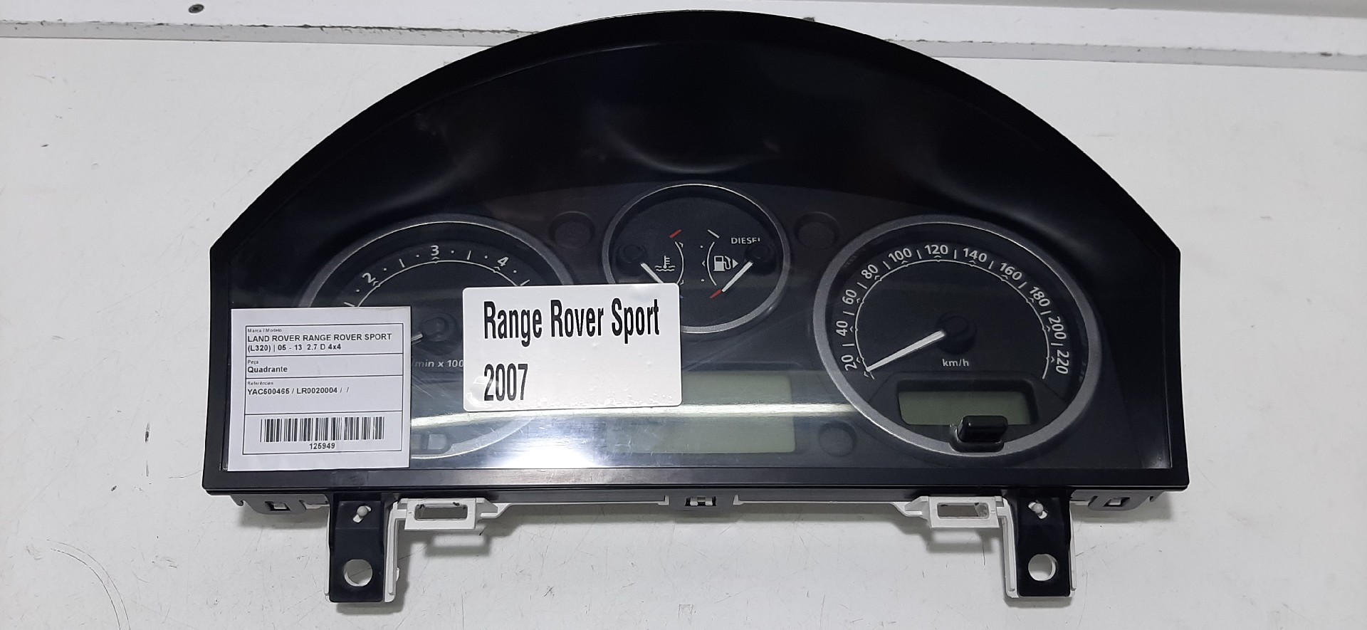 Quadrante LAND ROVER RANGE ROVER SPORT (L320) | 05 - 13