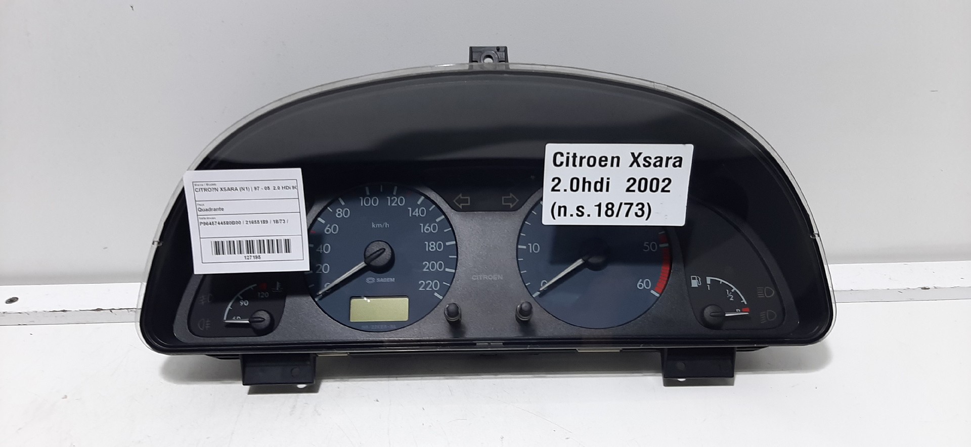 Quadrante CITROEN XSARA (N1) | 97 - 05