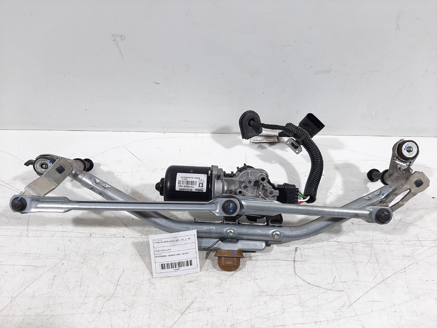 Limpa Vidros Frt CITROEN BERLINGO (ER_, EC_) | 18 - 
