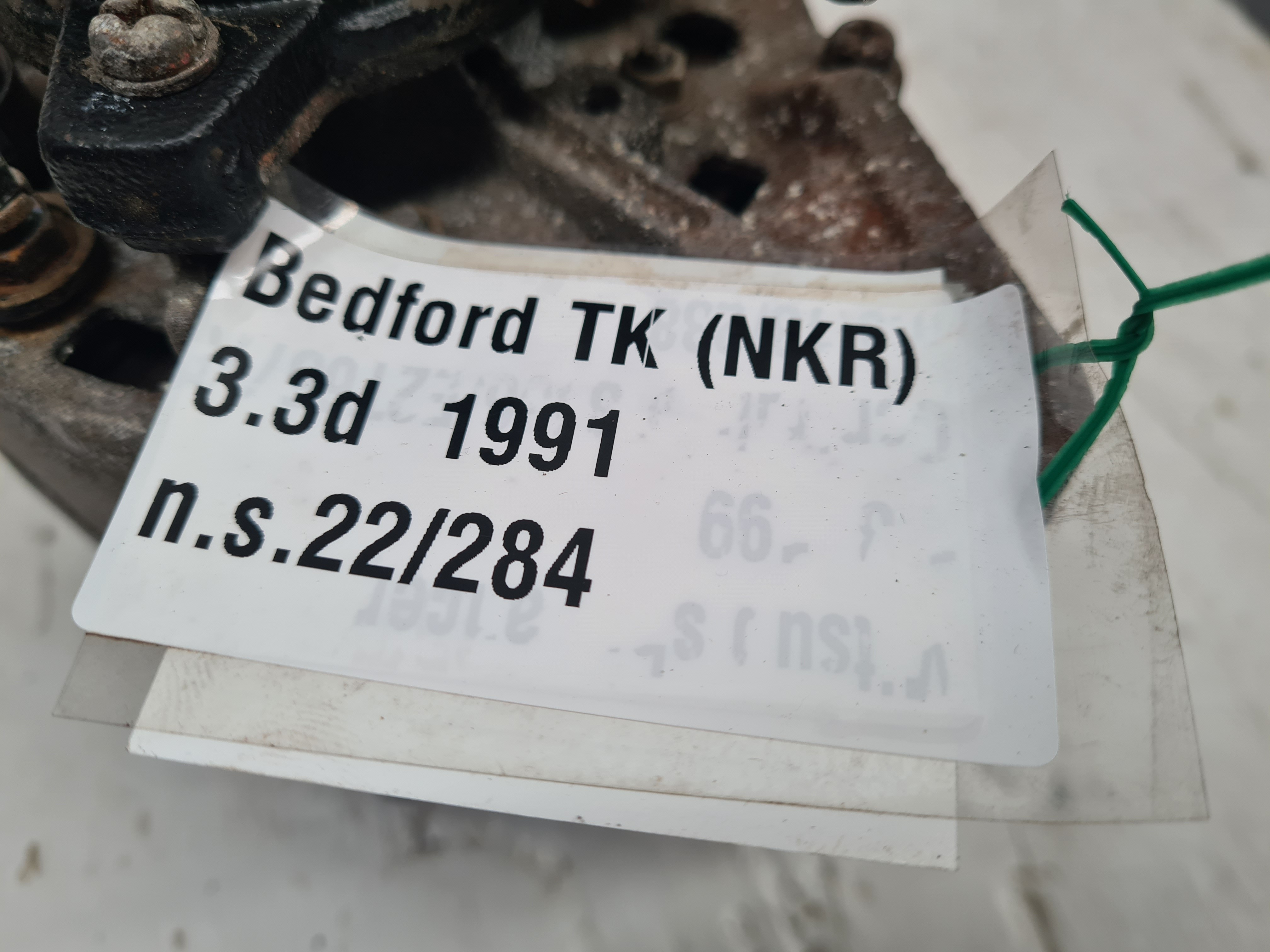 Alternador BEDFORD TK/| 59 - 92