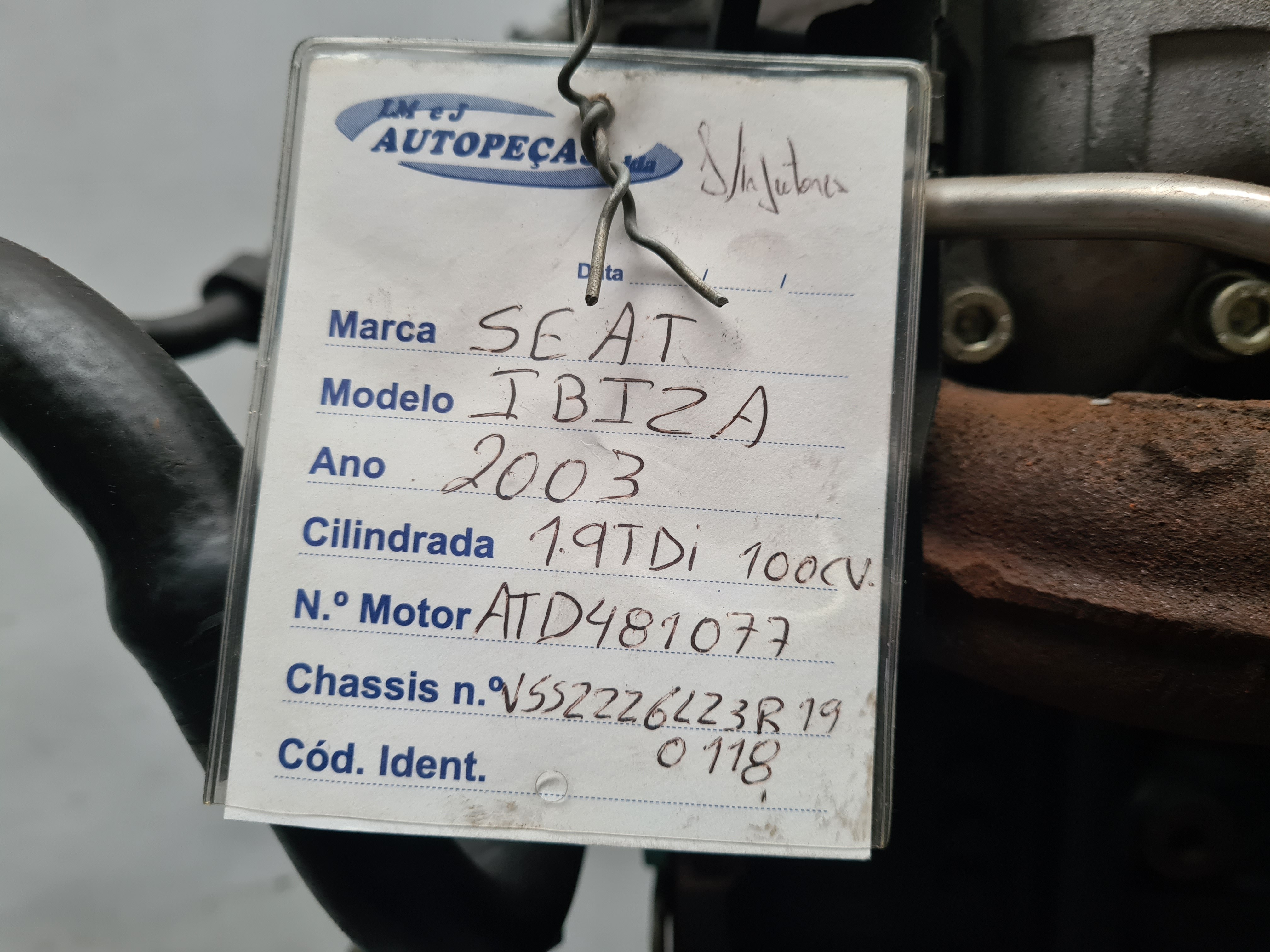 Motor SEAT IBIZA III (6L1) | 02 - 09