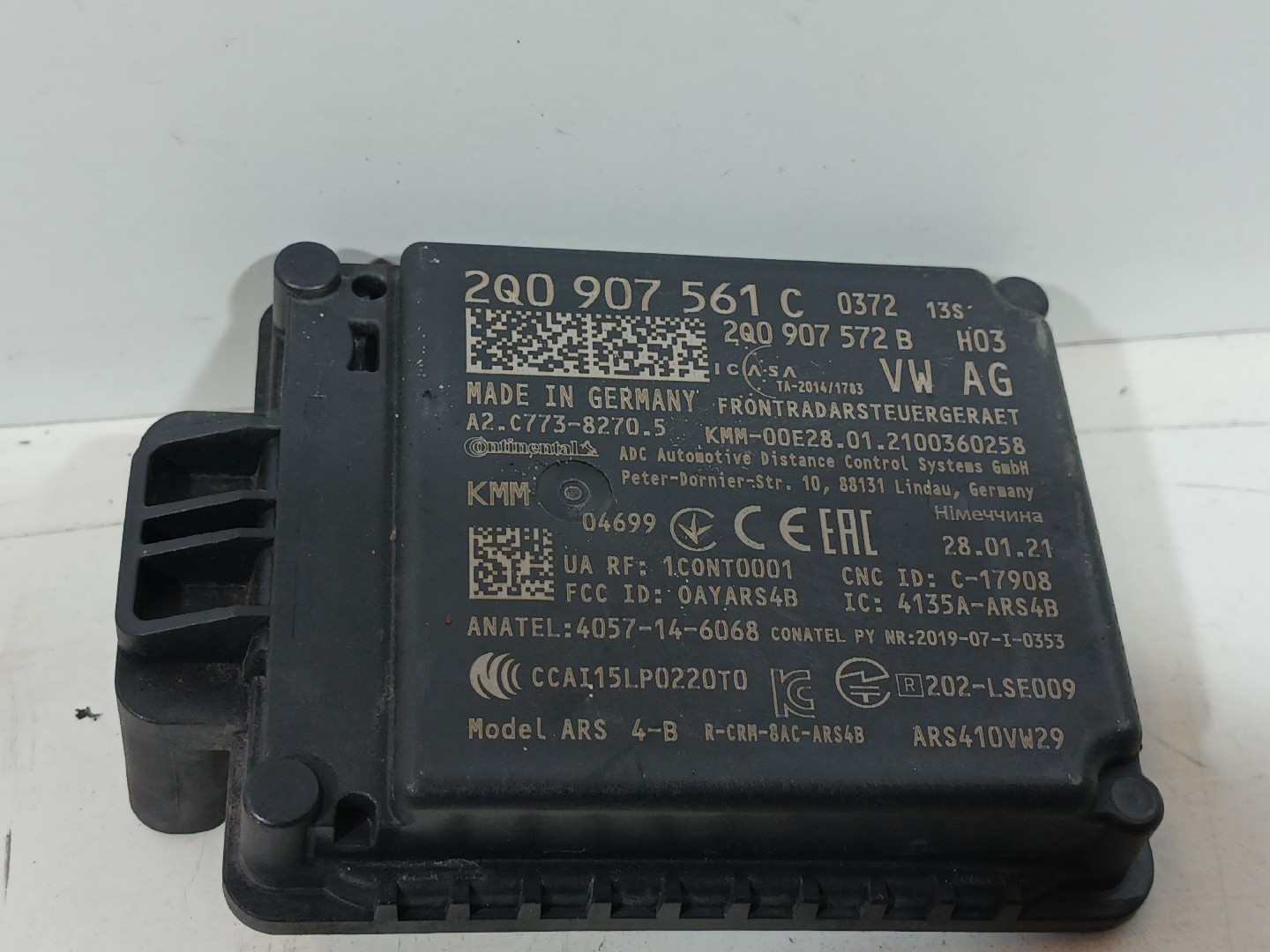 Radar MAN TGE Caixa (UY_, UX_) | 17 - 