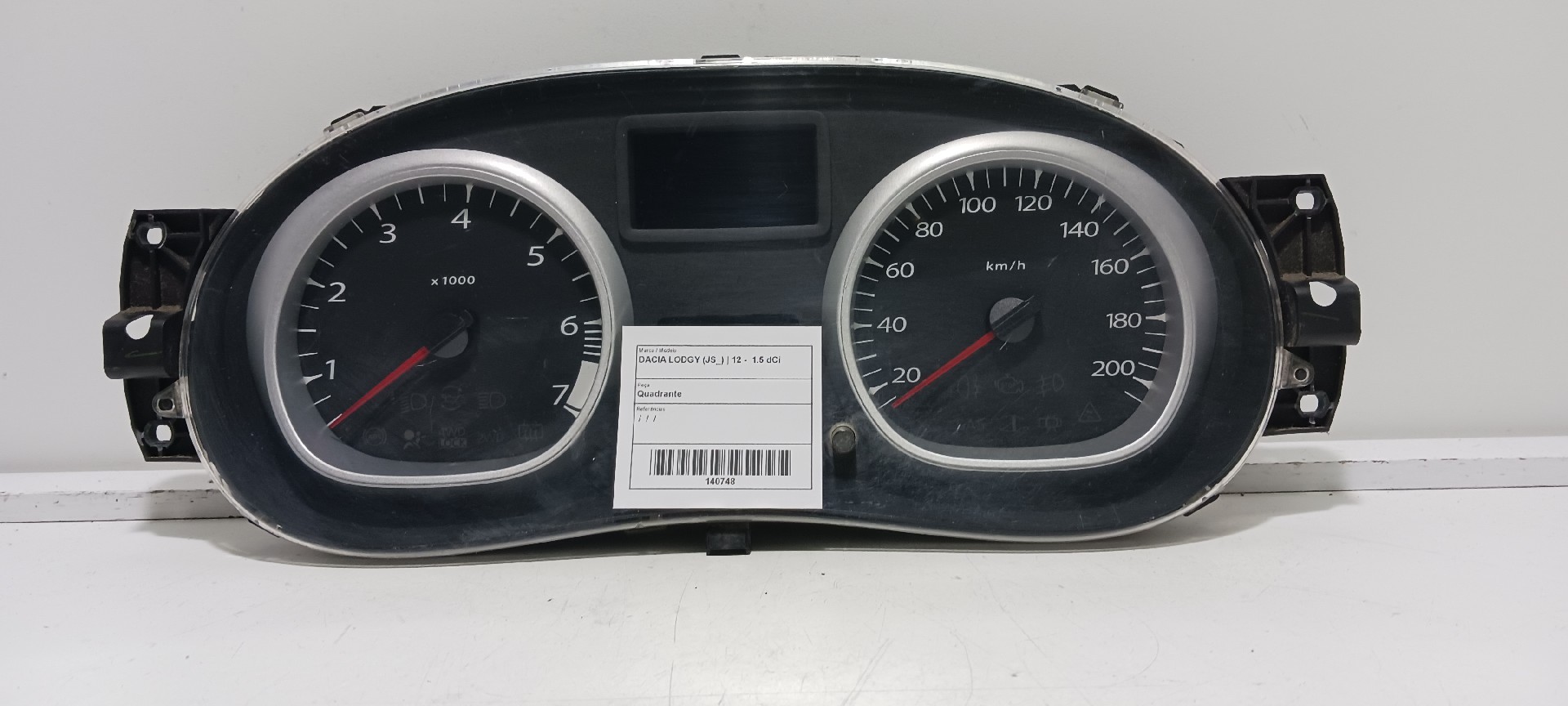 Quadrante DACIA LODGY (JS_) | 12 - 