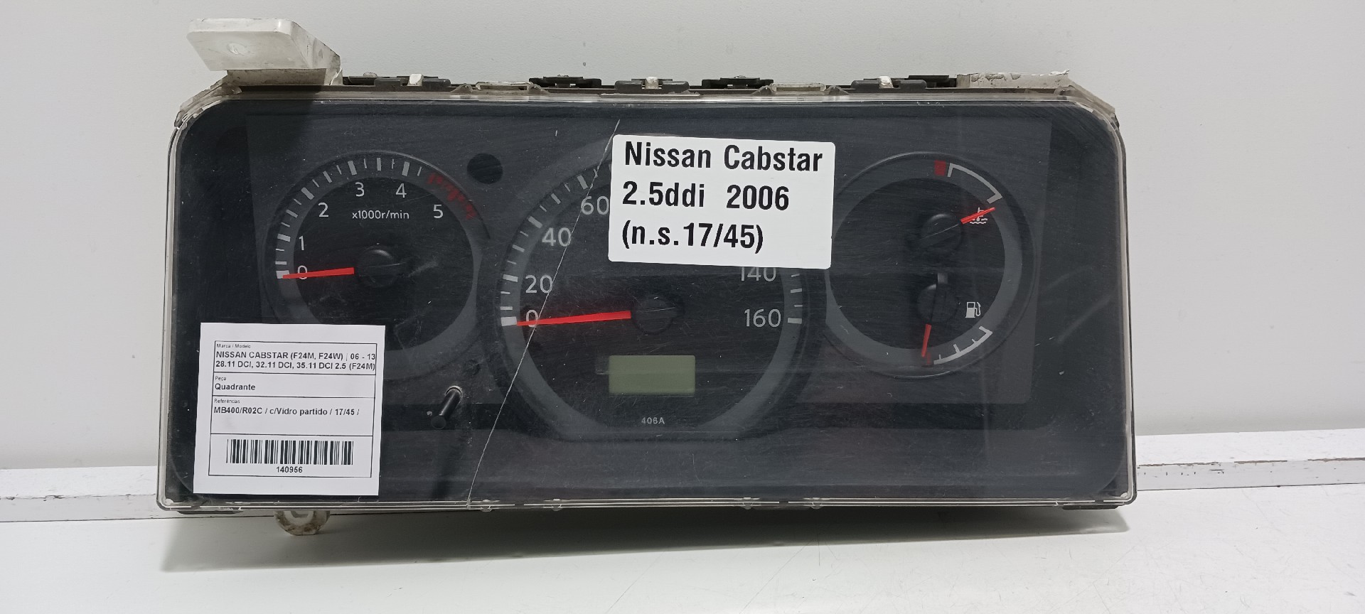 Quadrante NISSAN CABSTAR (F24M, F24W) | 06 - 13