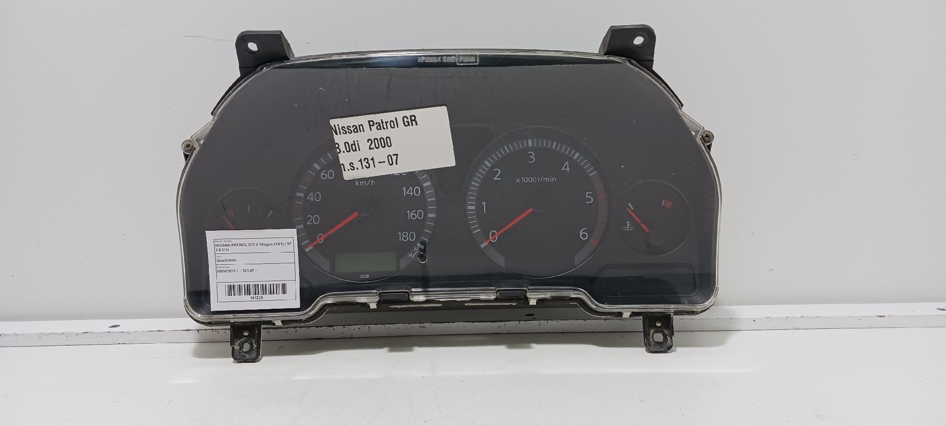Quadrante NISSAN PATROL GR V Wagon (Y61) | 97 - 