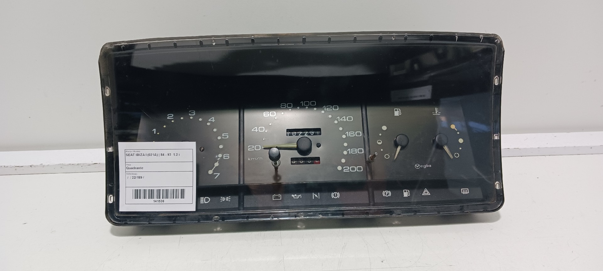 Quadrante SEAT IBIZA I (021A) | 84 - 93