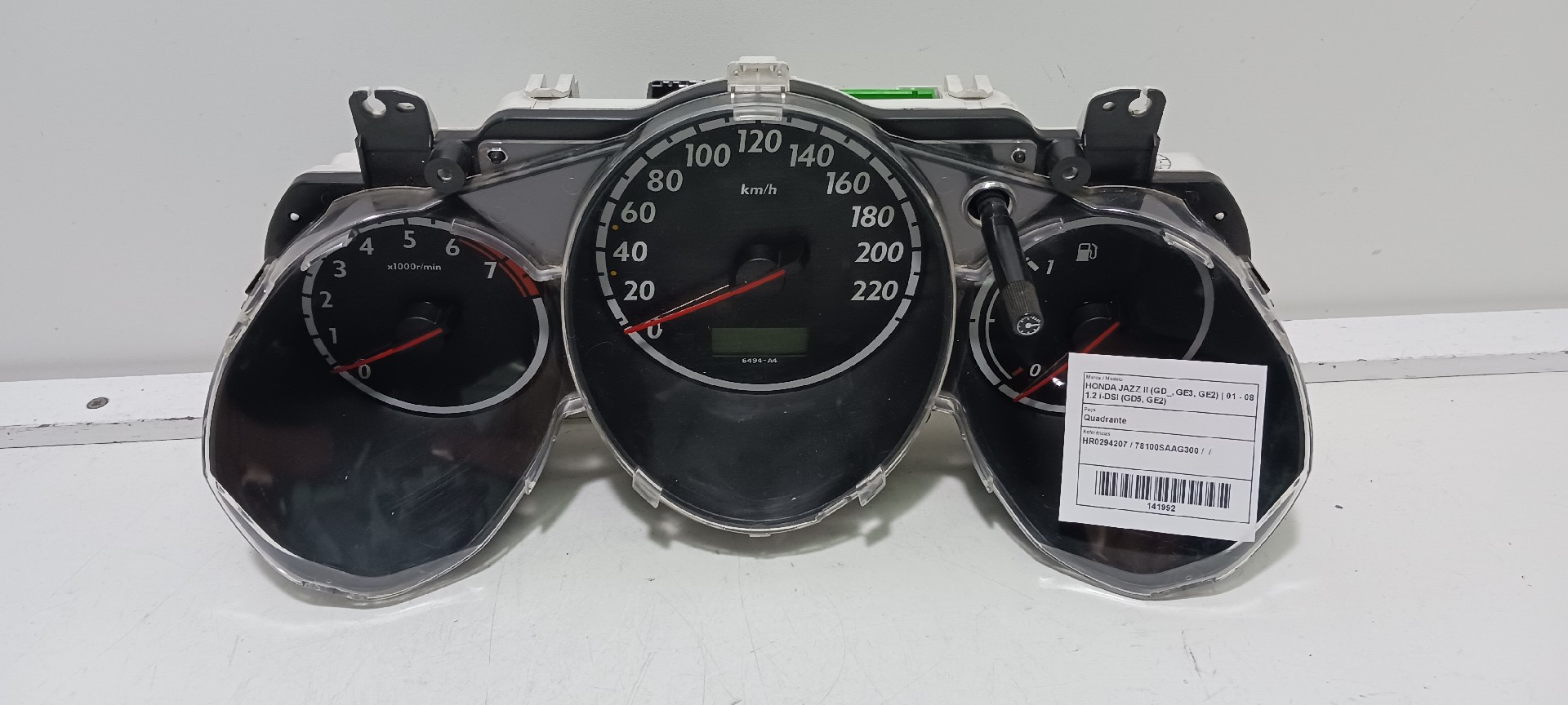 Quadrante HONDA JAZZ II (GD_, GE3, GE2) | 01 - 08