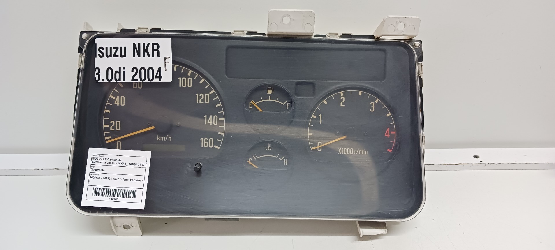 Quadrante ISUZU ELF Camião de plataforma/chassis (NKR8_, NKQ8_) | 03 - 