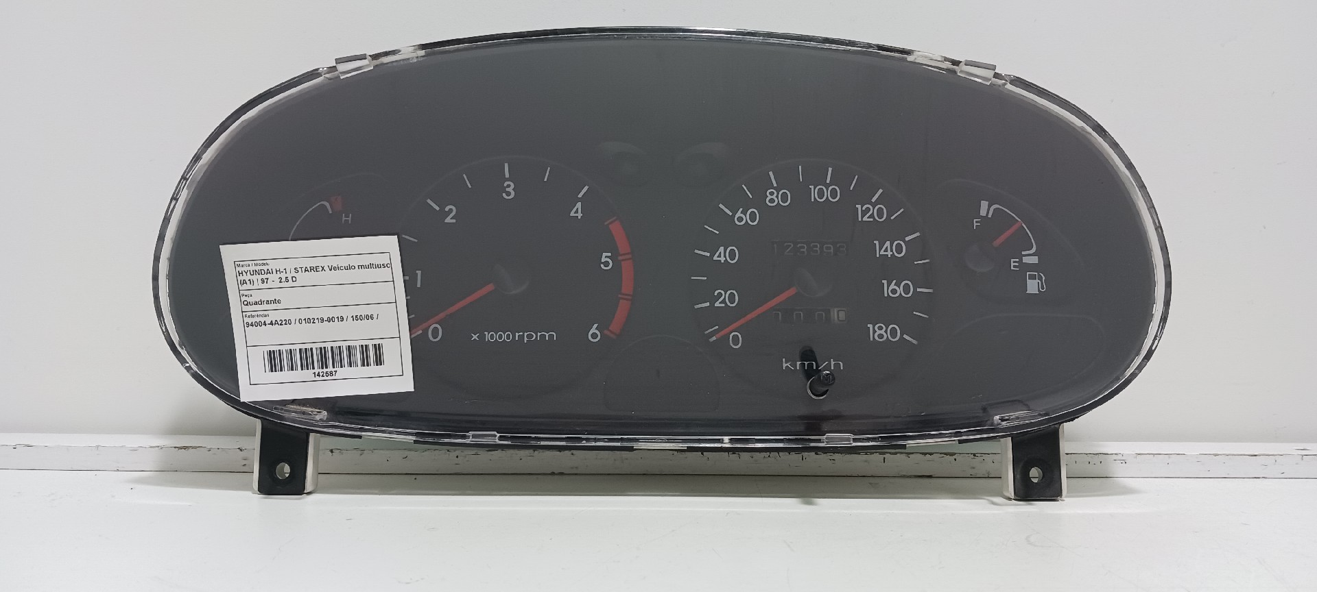 Quadrante HYUNDAI H-1 / STAREX Veículo multiuso (A1) | 97 - 