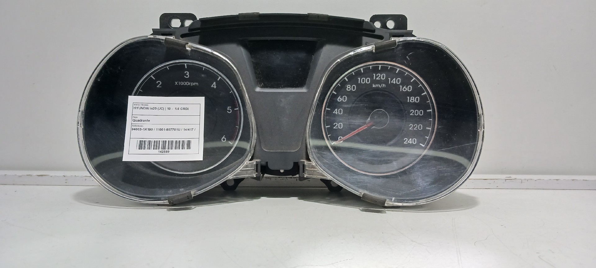 Quadrante HYUNDAI ix20 (JC) | 10 - 