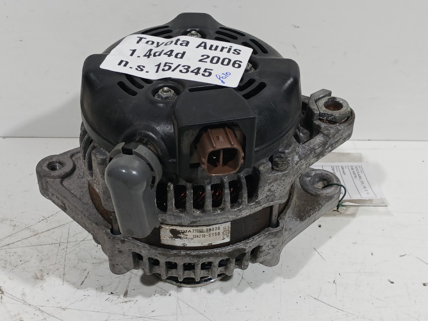 alternateur TOYOTA AURIS (_E15_) | 06 - 12