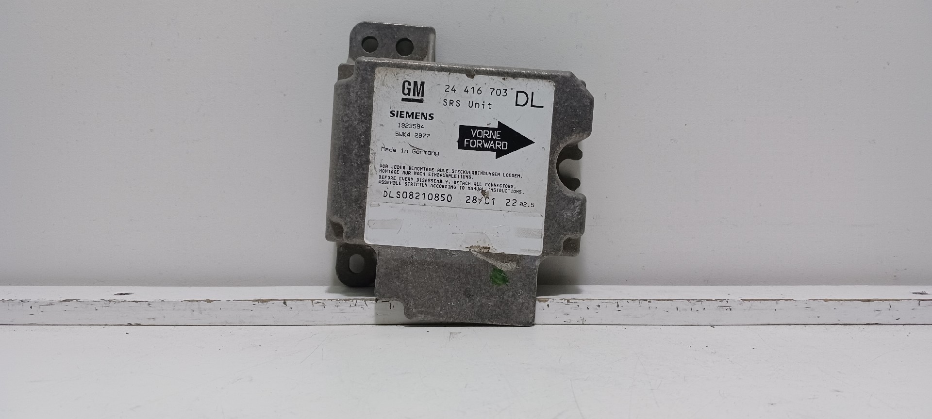 Centralina de Airbags OPEL ASTRA G Combi (T98) | 98 - 04