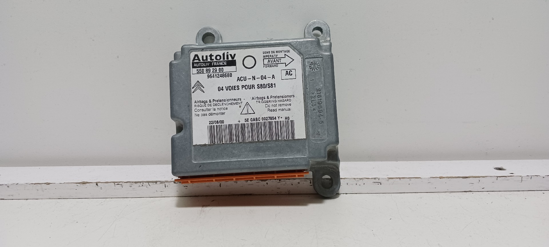 Centralina de Airbags CITROEN SAXO (S0, S1) | 96 - 04