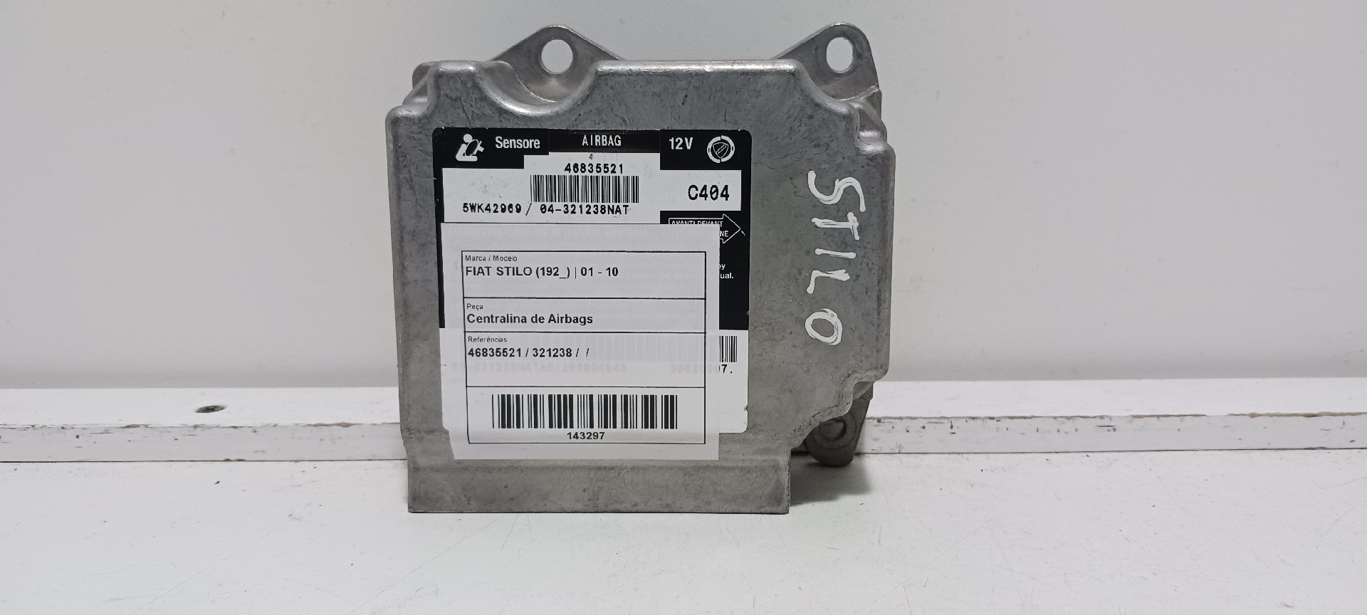 Centralina de Airbags FIAT STILO (192_) | 01 - 10