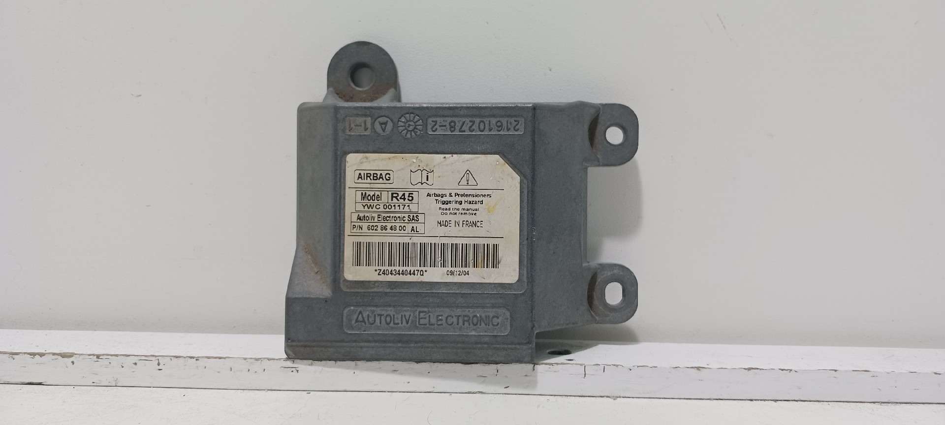 Centralina de Airbags MG MG ZS | 01 - 05