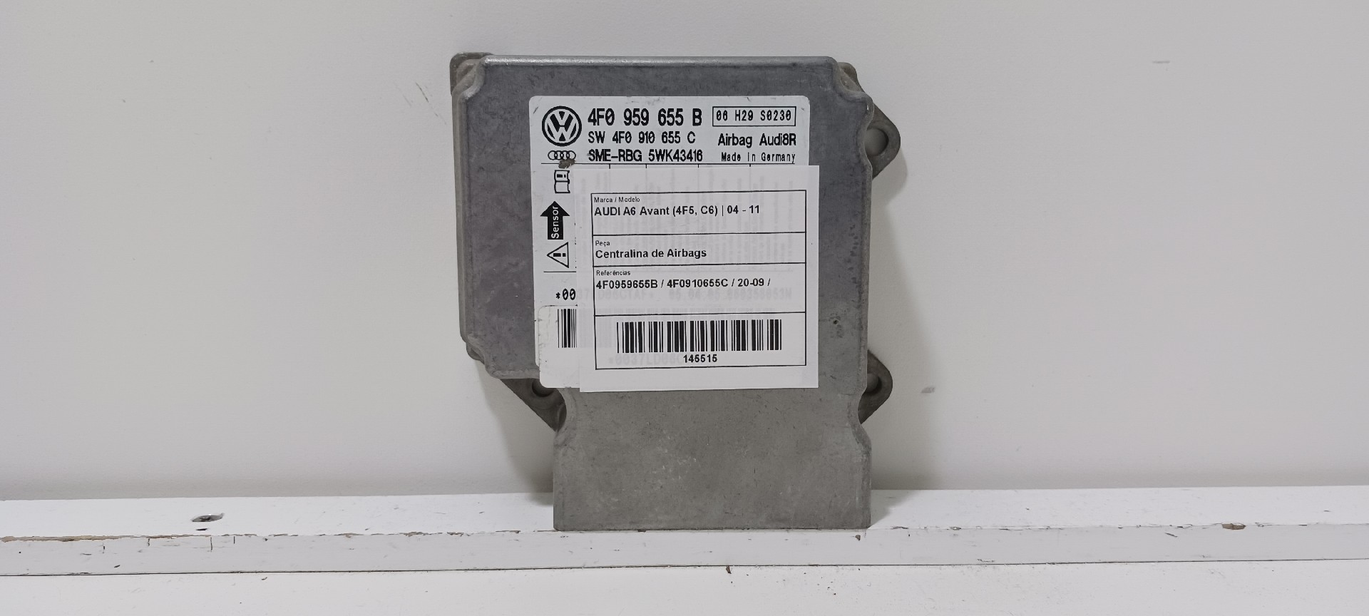 Centralina de Airbags AUDI A6 Avant (4F5, C6) | 04 - 11