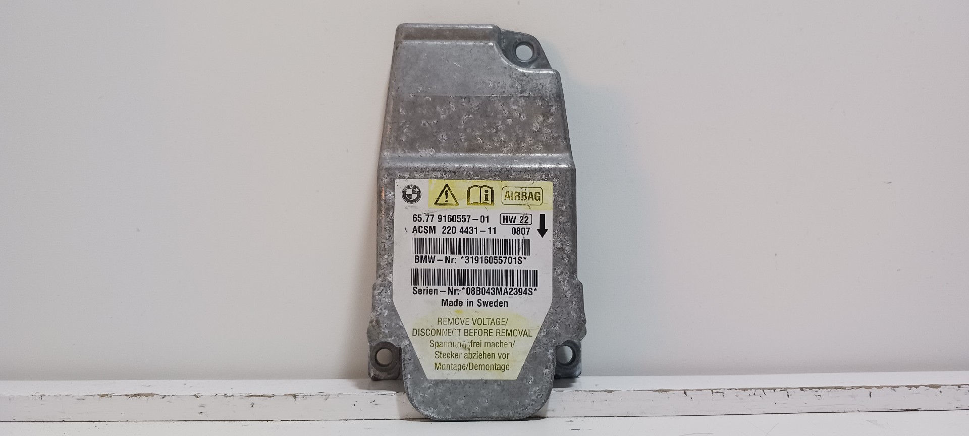 Centralina de Airbags BMW 5 Touring (E61) | 04 - 10