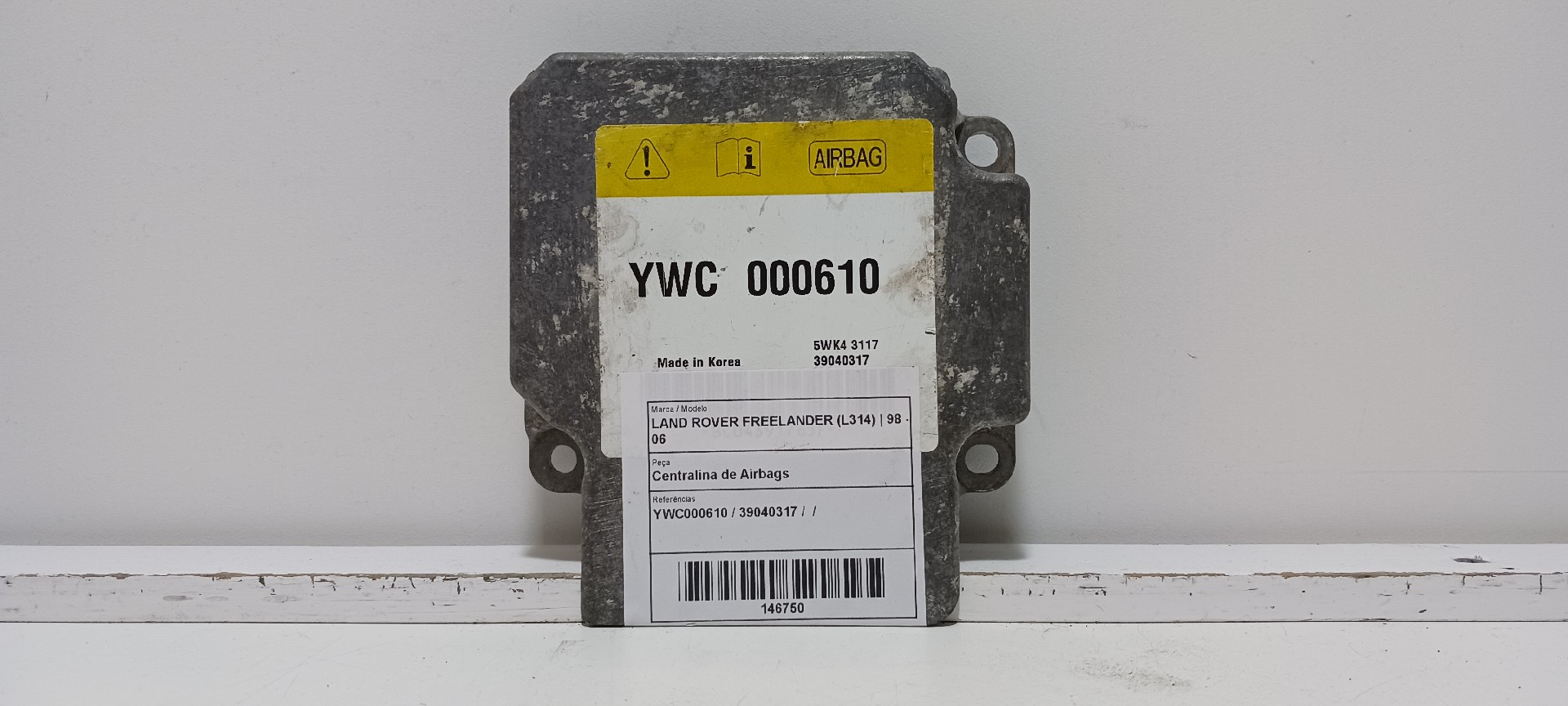 Centralina de Airbags LAND ROVER FREELANDER (L314) | 98 - 06