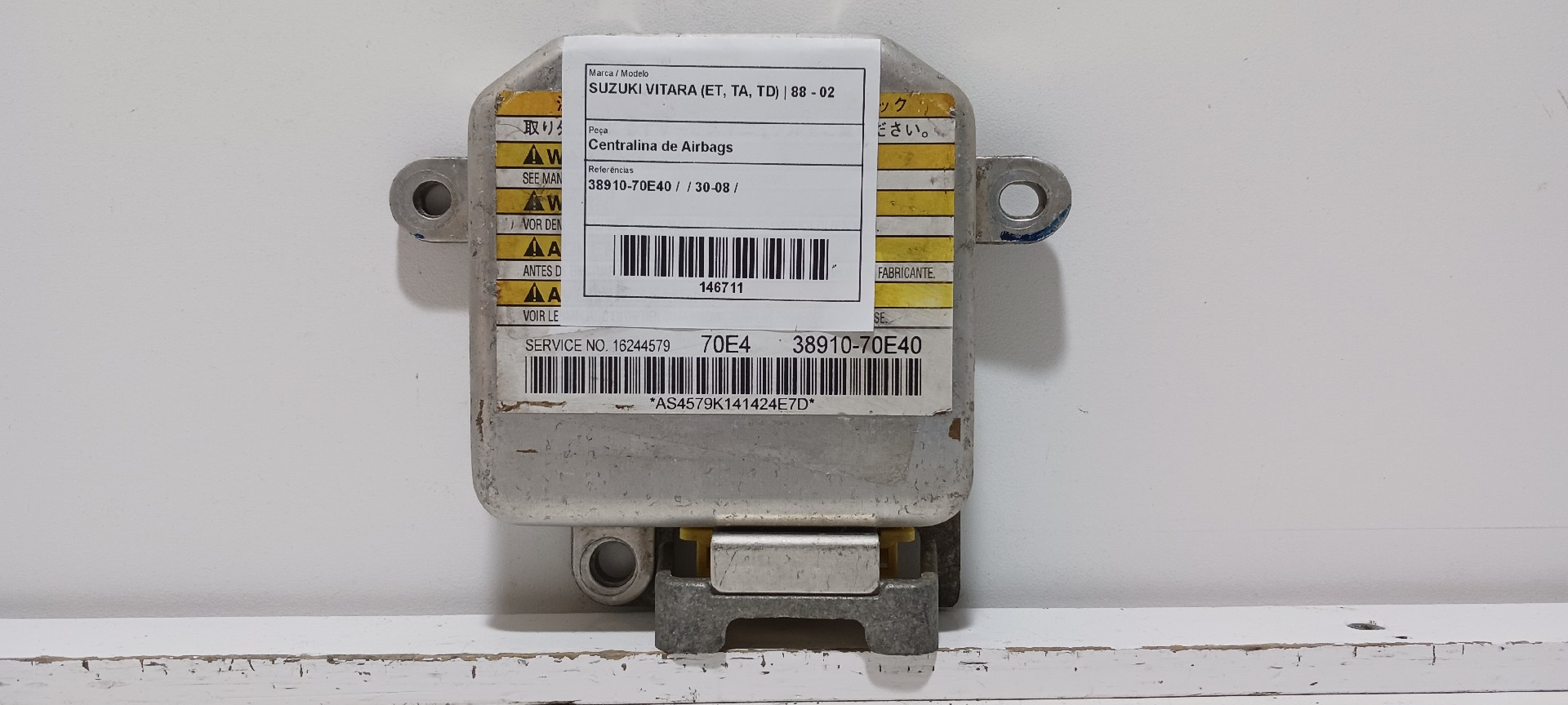 Centralina des coussins gonflables SUZUKI VITARA (ET, TA, TD) | 88 - 02