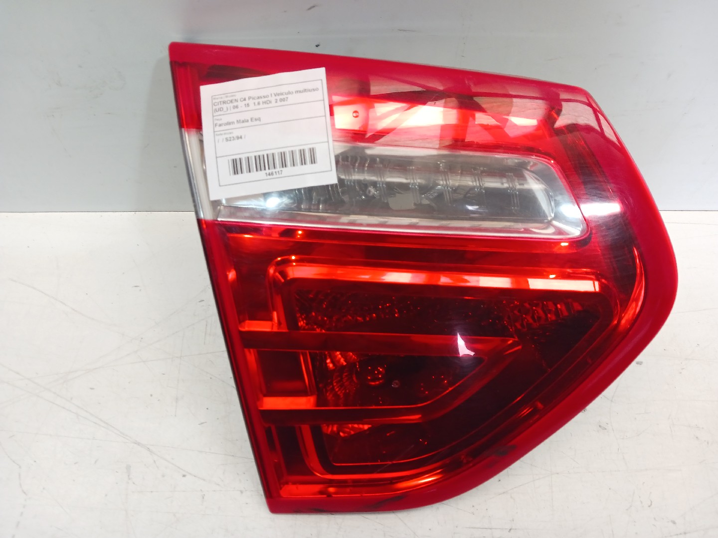 Farolim Mala Esq CITROEN C4 Picasso I Veículo multiuso (UD_) | 06 - 15