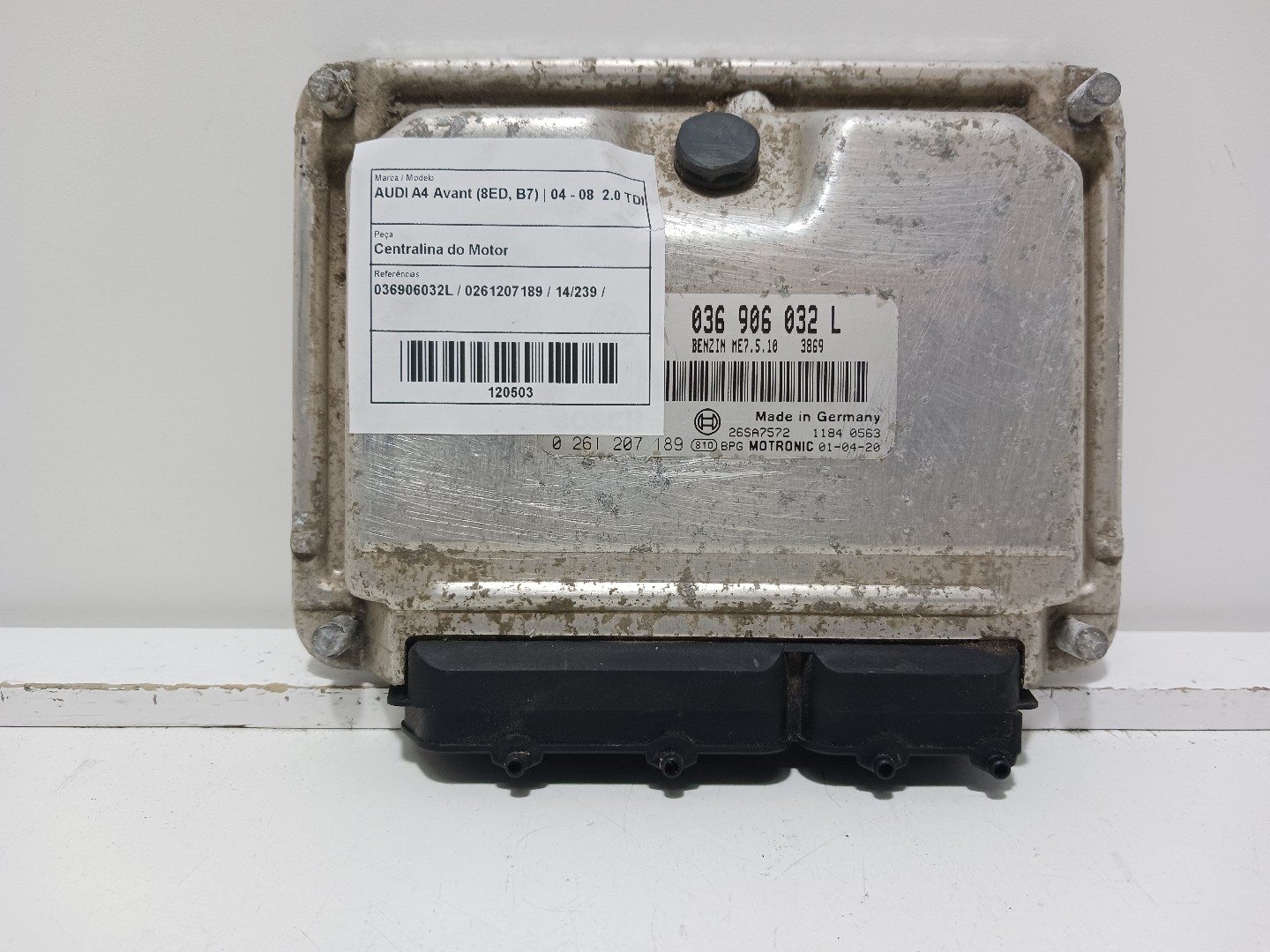 Centralina do Motor AUDI A4 Avant (8ED, B7) | 04 - 08