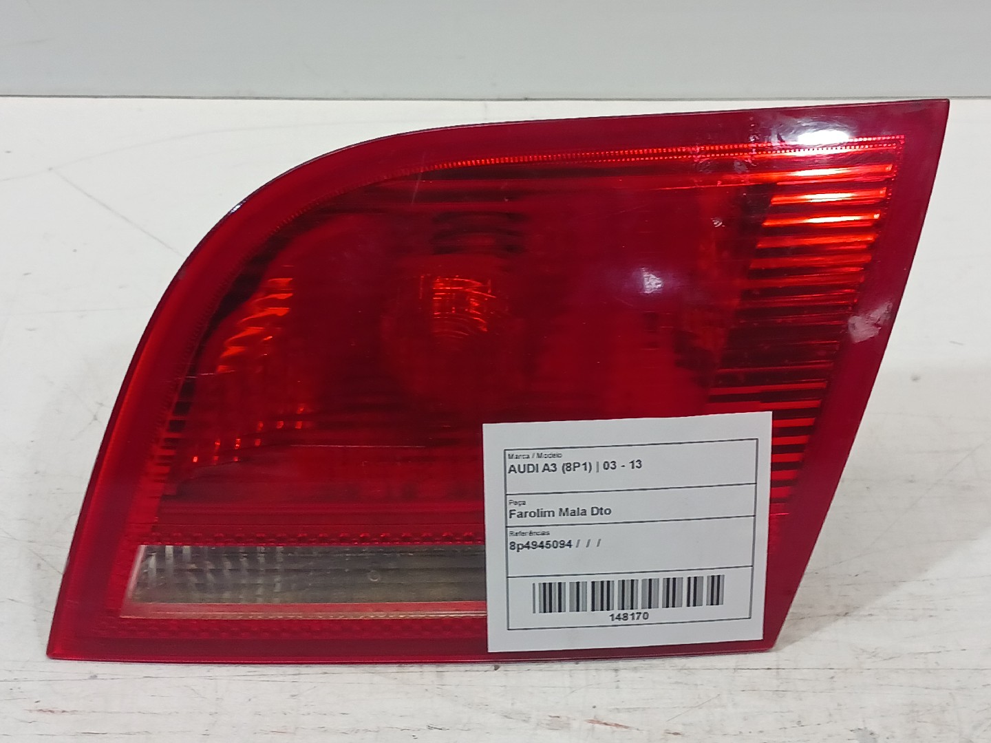 Farolim Mala Dto AUDI A3 Sportback (8PA) | 04 - 15