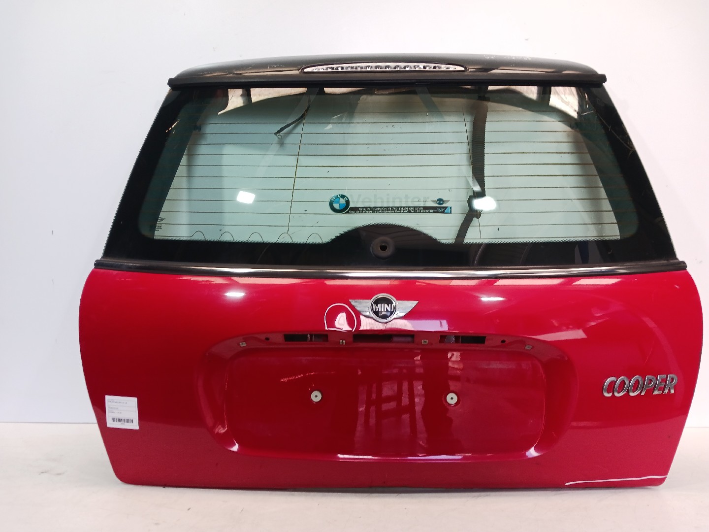 Tampa da Mala MINI MINI (R50, R53) | 01 - 06