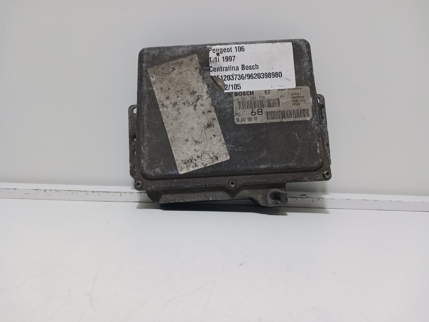 Centralina do Motor PEUGEOT 106 II (1A_, 1C_) | 96 - 05