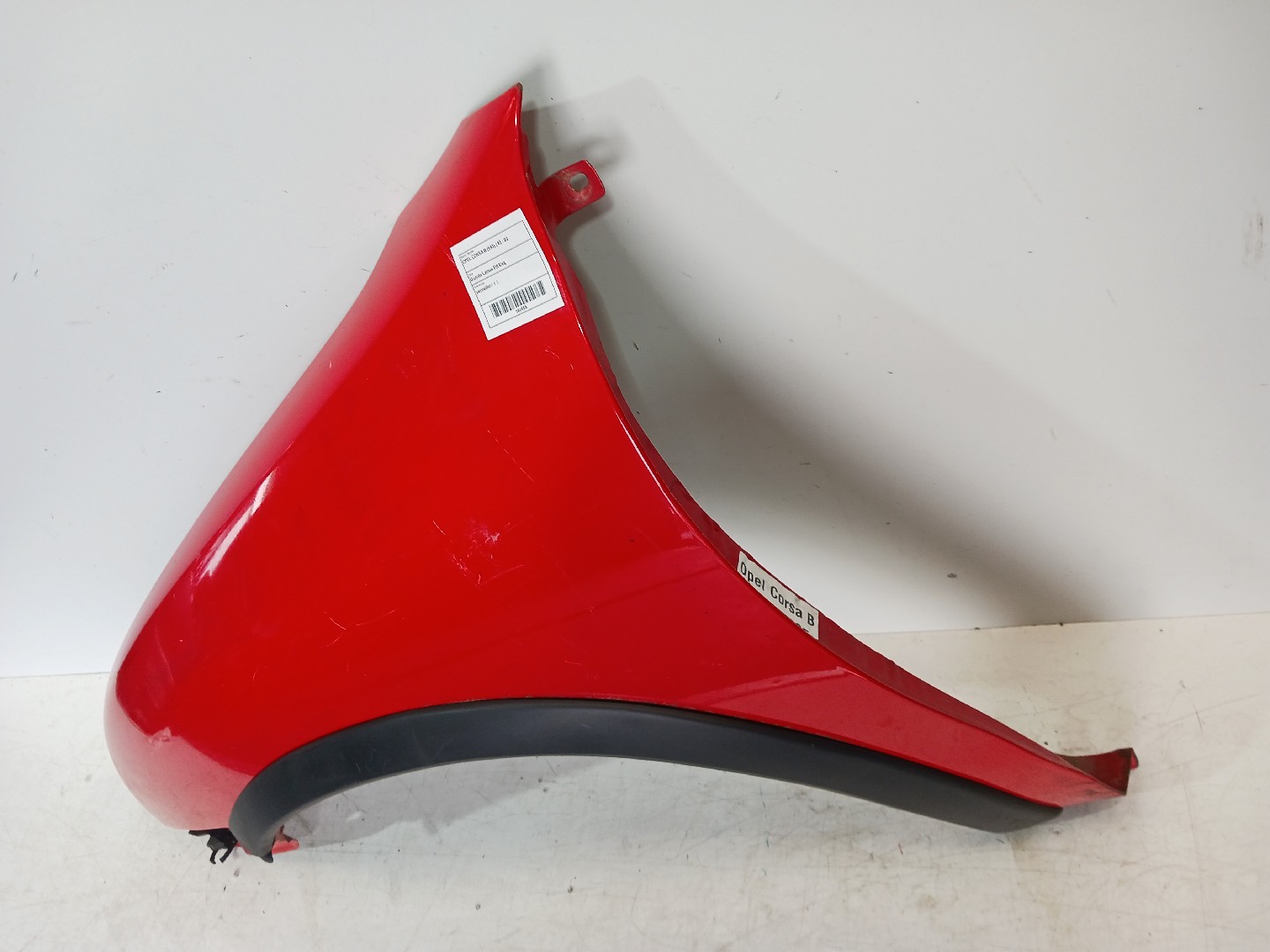 Guardabarros de Opel Corsa b (s93) 1993-2002 vermelho