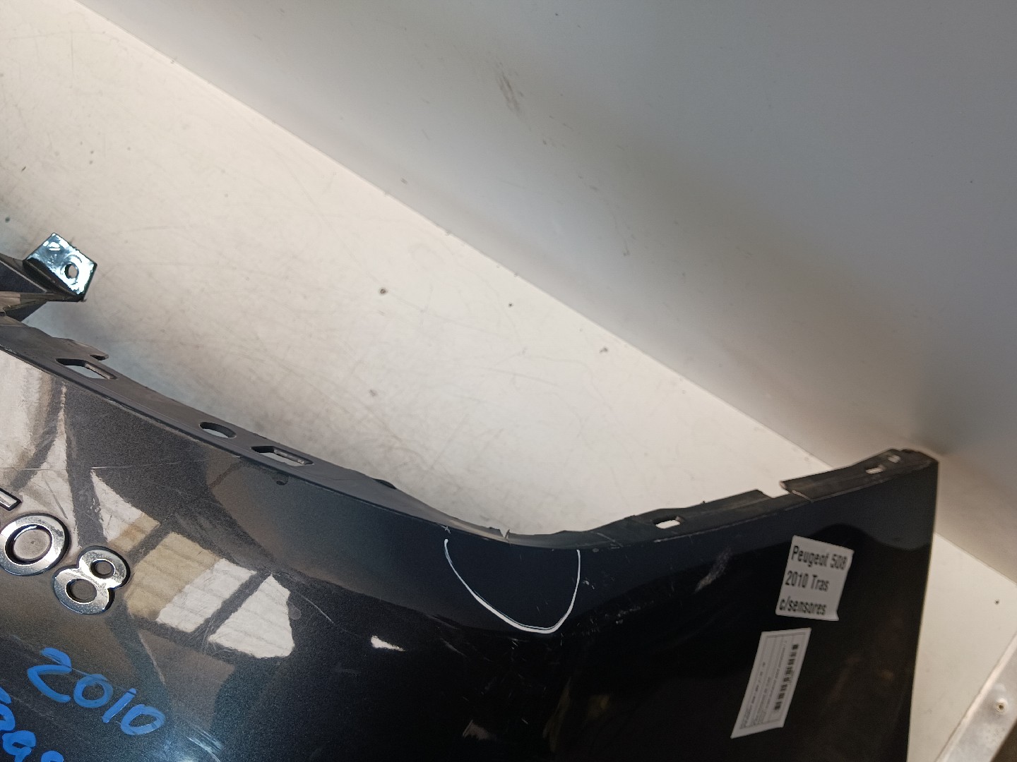 Paragolpes trasero de Peugeot 508 i (8d_) 2010-2018 cinza