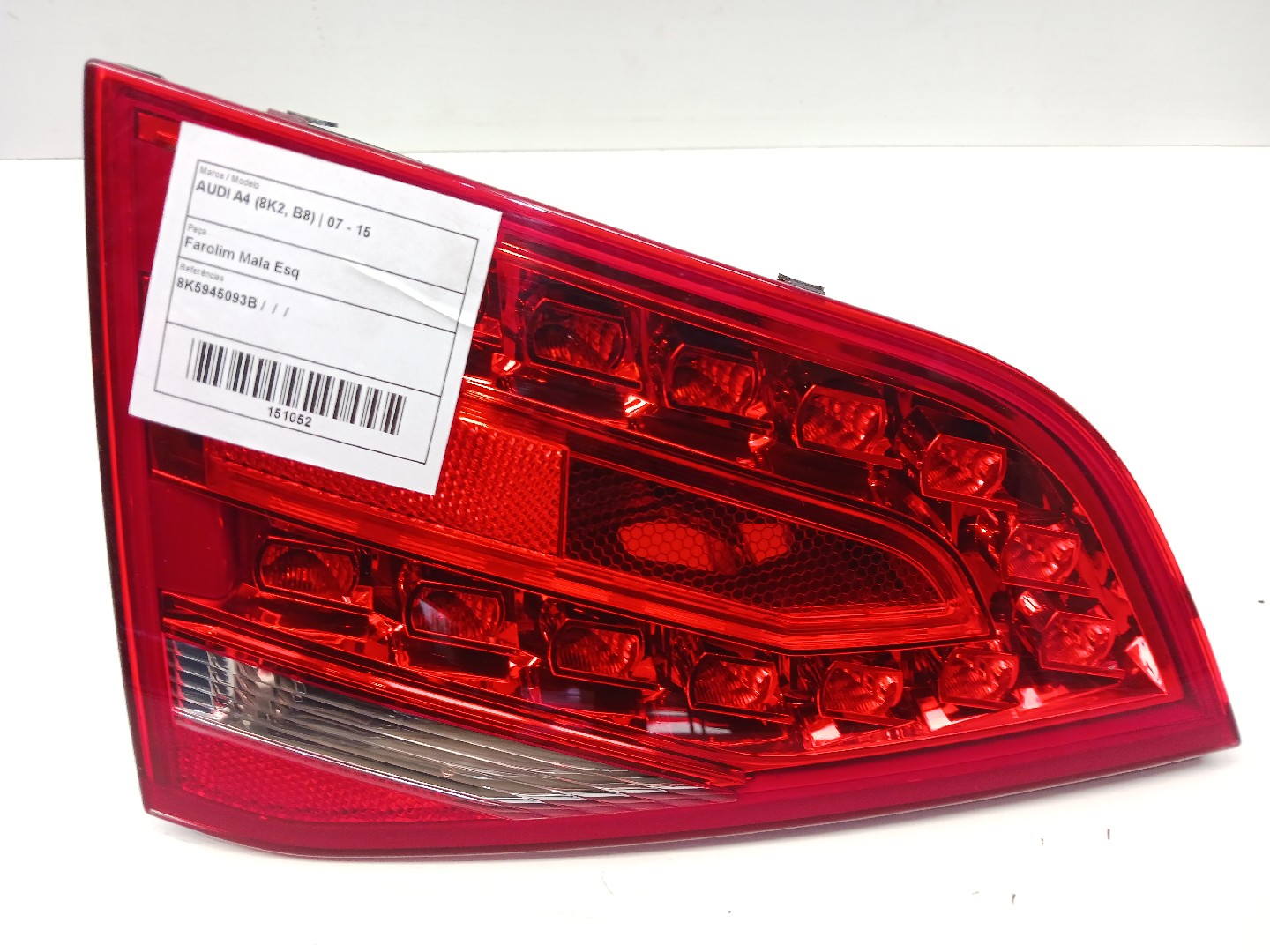 Farolim Mala Esq AUDI A4 (8K2, B8) | 07 - 15