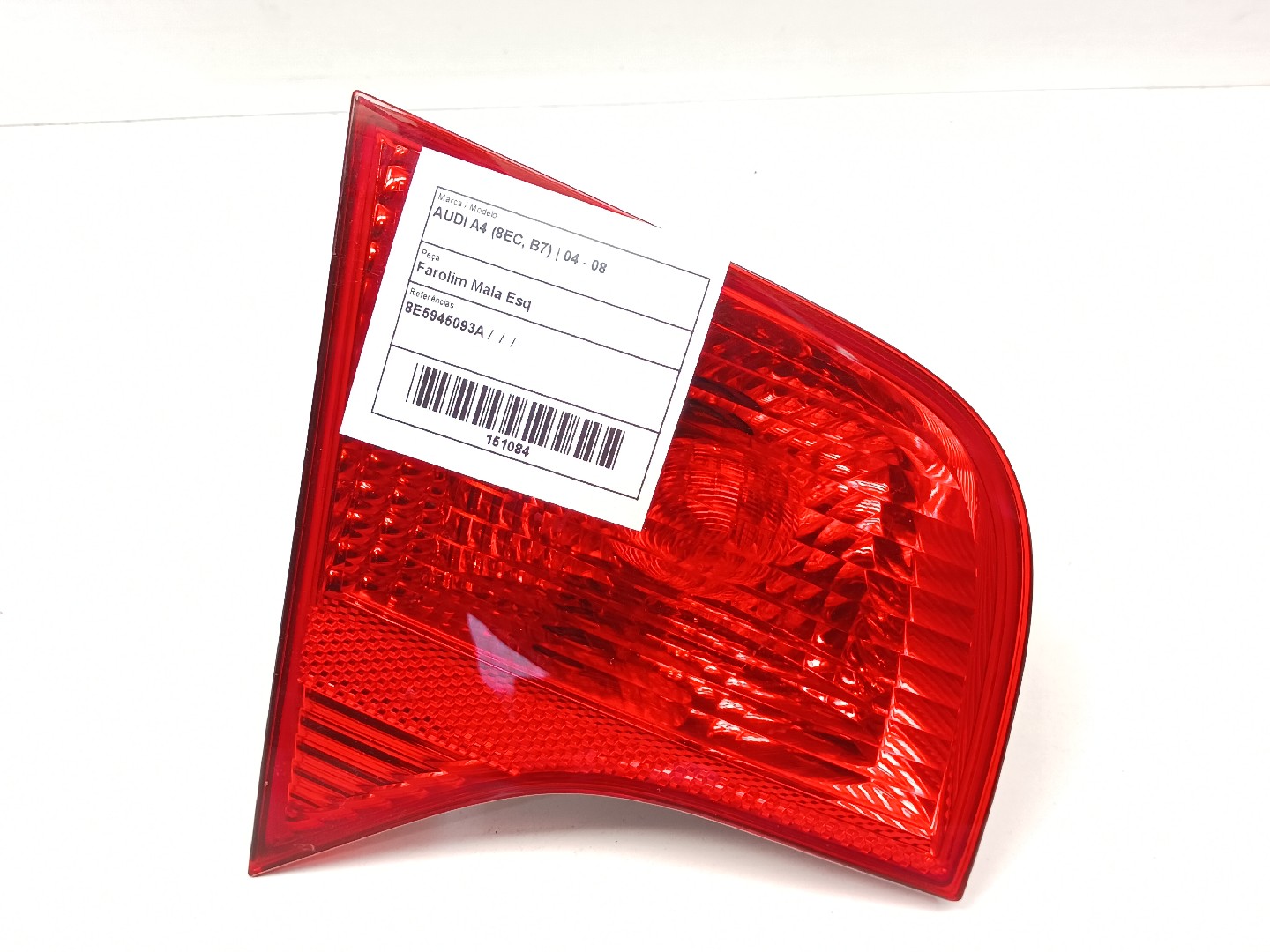 Farolim Mala Esq AUDI A4 (8EC, B7) | 04 - 08