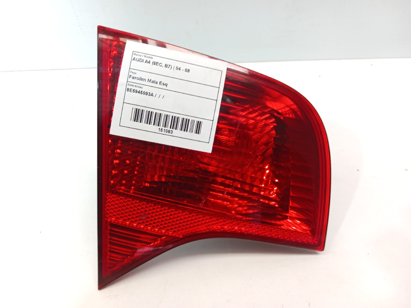 Farolim Mala Esq AUDI A4 (8EC, B7) | 04 - 08