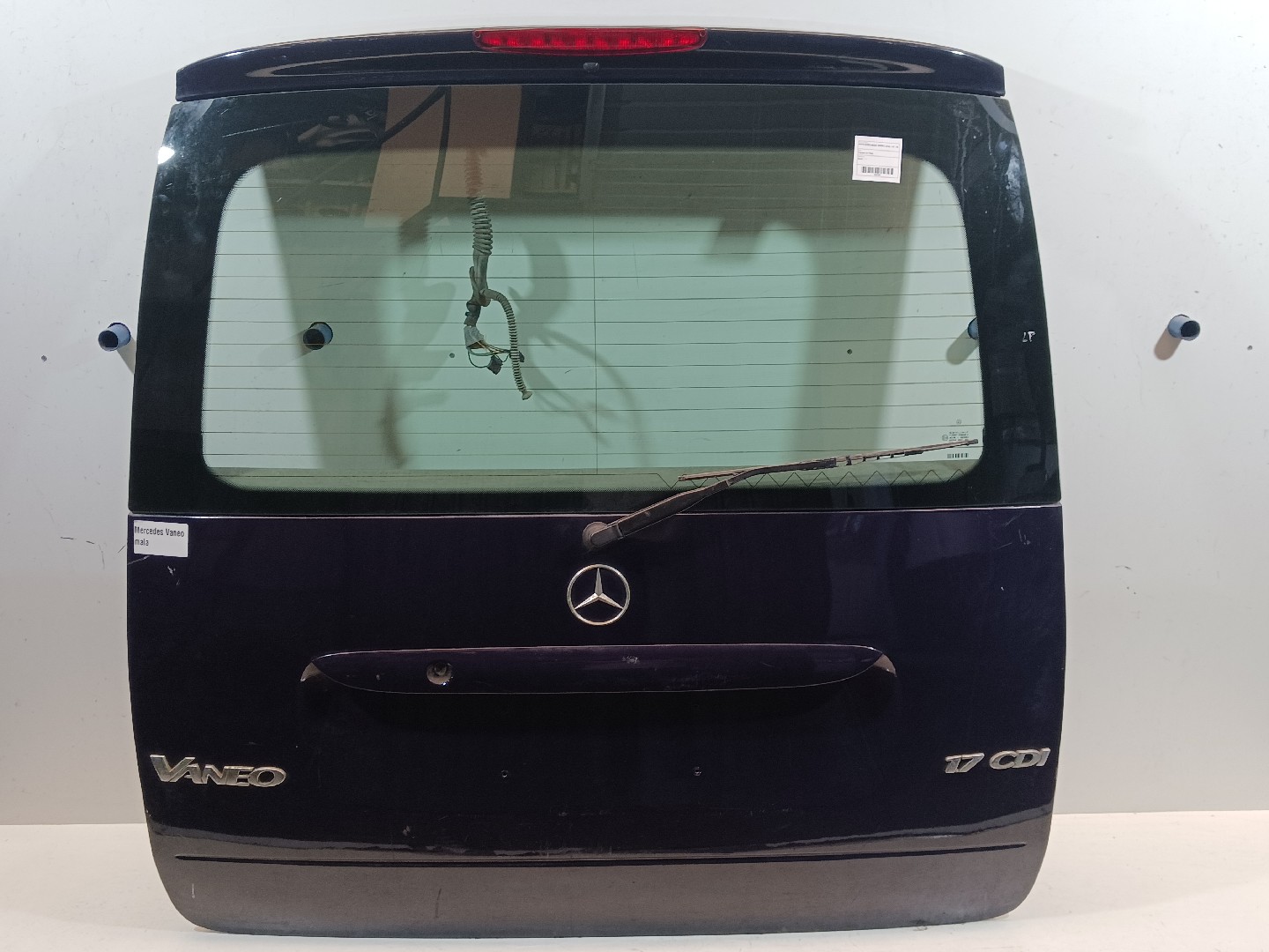 Tampa da Mala MERCEDES-BENZ VANEO (414) | 02 - 05