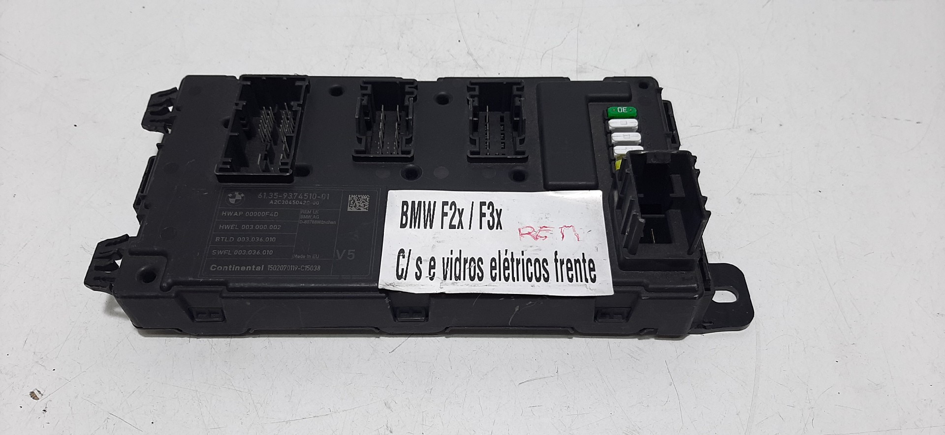 Caixa dos Fusíveis BMW 1 (F20) | 11 - 19