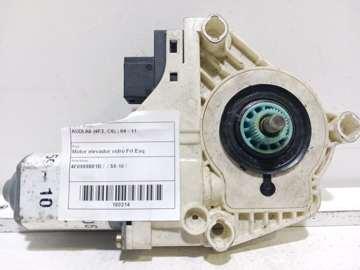 Motor elevador vidro Frt Esq AUDI A6 (4F2, C6) | 04 - 11